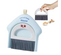 Set di scopa e pala per polvere, mini scopino in stile cartone animato, per spazzare, set di scopa e paletta per la cucina, per uso domestico, casa, cucina interna