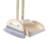 Set di scope e paletta - strumento di pulizia lungo con filtro a pettine e setole magiche, scopa con pala per cucina, bagno e pavimento, pratico set per la casa per la pulizia 'ufficio in interni
