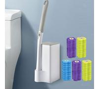 Set di scopino e porta scopino per WC, kit di avviamento per la pulizia