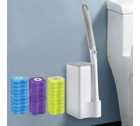 Set di scopino e porta scopino per WC, kit di avviamento per la pulizia del