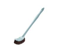 Set di scopino e porta scopino per WC resistente Scopino for WC con manico lungo, set for la pulizia del bagno e della casa Accessorio da bagno essenziale per i viaggi(Blue)