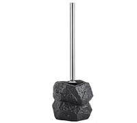 Set di scopino e supporto per WC in stile retrò, spazzola per tazza in | Set di scopino per WC in ceramica, decorativo, resistente e autoportante, dallo stile retrò, con supporto incluso, per una