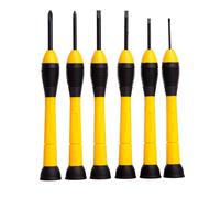Set Di Screwdriver Precisione Stanley 6 Pezzi Slotted E Phillips 0-66-052