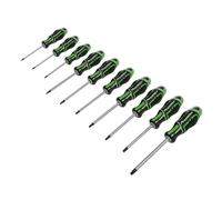 Set Di Screwdriver Sealey 10Pc Trx-Star Gripmax® - Hi-Vis Verde AK4324HV