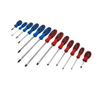 Set Di Screwdriver Sealey 13Pc Hammer-Thru S0754
