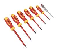 Set Di Screwdriver Sealey 7 Pezzi VDE Approvato AK6125