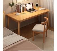 Set di scrivania e sedia per casa e ufficio, grande tavolo da gioco con angoli arrotondati, pannelli spessi, facile da montare per studio e lavoro, mobili perfetti per camera da letto