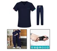 Set Di Scrub Da Donna E Da Uomo, Moderno, Durevole, Classico, Confortevole,