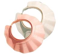 Set di scudi per lavaggio capelli, visiera per shampoo regolabile da 2 pezzi per tutte le età, cuffia da doccia impermeabile a 21 livelli per neonati, bambini, adulti, anziani