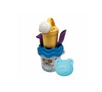 Simba- Set di 6 secchielli per Cani, 6 Pezzi, Secchio, colino, Pala, rastrello, innaffiatoio, Altezza: 11 cm, Diametro: 14 cm, 107114646