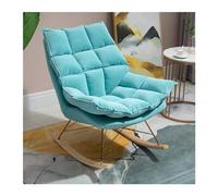 Set di sedie a dondolo rilassanti con poggiapiediDivano pigro per piccoli spazi, perfetto per soggiorno, camera da letto, balcone, design compatto per il massimo comfort