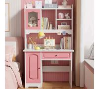 Set di sedie da scrivania per ragazze, scrivania con cassetto e facile da montare, include tavolo e sedia, perfetto per le stanze degli adolescenti