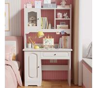 Set di sedie da scrivania per ragazze, scrivania con cassetto e facile da montare, include tavolo e sedia, perfetto per le stanze degli adolescenti