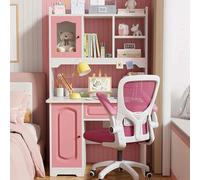 Set di sedie da scrivania per ragazze, scrivania con cassetto e facile da montare, include tavolo e sedia, perfetto per le stanze degli adolescenti