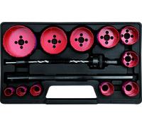 SET DI SEGHE A TASCA PER ELETTRICISTI 19-76 MM 15 PEZZI - YT-3381