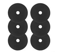 Set di sei coperture isolate per fori per la pesca sul ghiaccio, ogni copertura ha una dimensione di 30,5 cm per supportare viaggi di pesca di successo
