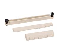 Set di sella per dadi per chitarra Kit sella per chitarra Set di sella per dadi per chitarra Chiave per albero di regolazione Chiave robusta Pratica sostituzione della sella per dadi per chitarra