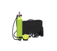 Set di serbatoi per immersioni. Attrezzatura subacquea da 1 l, bombole di ossigeno per immersioni di grande capacità per supportare 15-20 minuti di respirazione, un set completo di attrezzature