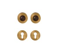 Set di serrature for porte in ottone stile semplice, accessori interni for camera da letto e bagno, privacy for passaggio fittizio(DUMMY lock)