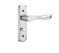Set di serrature for privacy in acciaio inossidabile senza chiave, for hardware for porte interne di bagno e camera da letto(Lock margin50mm)