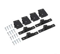 Set di serrature per porte di armadi e roulotte per serrature e cassetti camper (4 set)