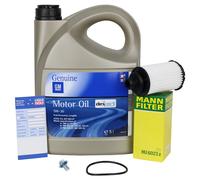 Set Di Servizi Opel Per Opel Insignia A B Zafira C 5W30 DEXOS2 HU6023Z 2.0 CDTI