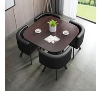 Set Di Set Di Uffici Quadrati E Set Di Sedie, Tavolo Da Reception Per Uffici Per 4 Persone, Set Di Sedie, Combinazione Versatile Per La Ricezione E Sedia, Scrivania Della Conferenza Degli Uffici A