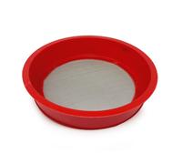 Set Di Setacci Impilabili In Smalto E Panna Di Raccolta 40, 60, 80, 100 Mesh