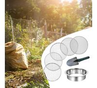 Set di setacci per terreno, setaccio per terreno, setaccio aiuole, giardino