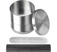 Set di setacci professionali for la classificazione dei diamanti, Setaccio for la selezione dei diamanti in acciaio inossidabile, Setaccio for le dimensioni delle pietre preziose, Strumento di(65mm)