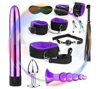 Set Di Sette Pezzi Di Combinazione Sportiva Multifunzionale, Stretch Band Squisita, Maschera Per Gli Occhi E Piccoli Accessori Per L'Allenamento Di Resistenza - Y1 (Viola)