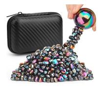 Set di Sfere Magnetiche Colorate - Oltre 500 Pezzi di Fidget Toys per Adulti, Gioco Antistress da Ufficio per Concentrazione e Rilassamento