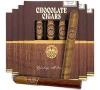 Set di sigari al cioccolato - pensierino per Natale compleanno matrimonio regalo uomo gianduja nocciola cioccolato al latte sapore vaniglia (6)