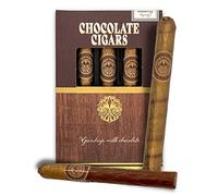 Set di sigari al cioccolato - regalo di cioccolato o pensierino per Natale compleanno matrimonio regalo uomo regalo gianduja nocciola cioccolato al latte con sapore di vaniglia (1)