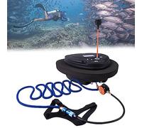 Set di sistemi di Immersione Subacquea Ricaricabili per Adulti, compressore d'Aria Impermeabile con Tubo Flessibile e regolatore di respirazione Subacquea Attrezzatura Subacquea per Pesca