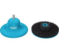 Set di smerigliatrici per mozzi ruota HAZET 4960F-160/2, set di utensili in 2 pezzi, pulizia ottimale della superficie di contatto dell'interno dei cerchioni delle auto, 500 giri/min, 160 mm