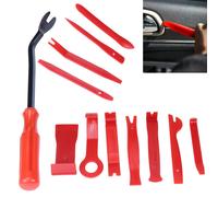 Set di smontaggio per interni auto, attrezzi per lo smontaggio di componenti in plastica, set di attrezzi per lo smontaggio di sistemi audio, set di attrezzi manuali di riparazione con leve e cacciavi
