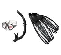 Set Di Snorkeling Seac Sub Antifog Clear F100 Pro 36-47 Vari Colori