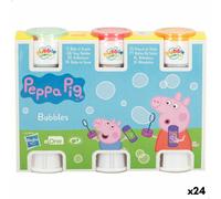 Set di soffiatori di bolle Peppa Pig 3 Pezzi 60 ml [24 Unità]