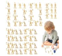 Set di soldati giocattoli - Figurine guerrieri in miniatura, antichi modelli 'esercito | 100 pezzi statue di soldato storico, ideale per il gioco da tavolo, collezione diorama e display di battagl