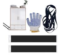Set Di Sollevamento Di Slipper Per Tappeti Riutilizzabili: Materiale Eva In Nylon E PVC, Fasciatoio Oggetti Grande, Pratico Assistente Di Trasporto | Soggiorno Camera Da Cucina Ufficio Escr