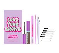 Set di sopracciglia con carta sopracciglia, kit di matite per sopracciglia per sopracciglia, kit sopracciglia impermeabile 10 pezzi trucco per gli occhi, forniture cosmetiche con carta sopracciglia