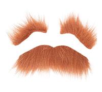Set di sopracciglia falsa di autoadesiva marrone per feste feste KTV Carnevale Halloween Decorative Crafts