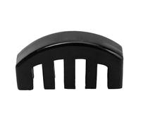 Set di sordini in gomma per violino, Set di corde for violino e sordine da 4 pezzi multicolore(Black)