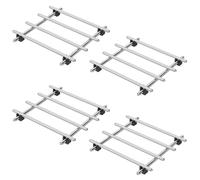 Set di sottobicchieri in metallo, resistenti al calore, in metallo, elegante e funzionale, per pentole, padella, pirofila e wok