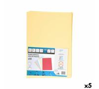 Set di Sottocartelle Elba Giallo A4 50 Pezzi [5 Unità]