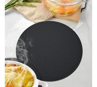 Set di sottopentola in silicone per piatti caldi, 1 confezione da 1 presine resistenti al calore, per bancone della cucina, tavolo, elementi essenziali per la casa, antimacchia, tappetini per piatti