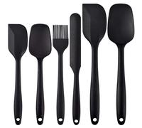 Set Di Spatole Da Cucina in Silicone; Set Da 6 Pezzi Con Design in Un Unico Pezz