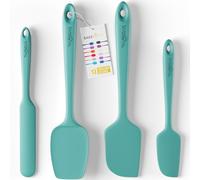 Set di spatole in silicone BakeRoyal - 4 pezzi di spatole in gomma siliconica resistenti al calore fino a 600 F per le attivit quotidiane - Spa