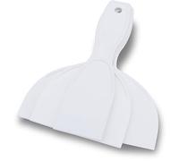 Set di spatole Marshalltown in plastica bianca in 3 pezzi, dimensioni, 51mm/102mm/152mm
